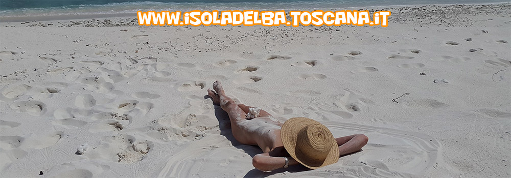 beach naturism elba