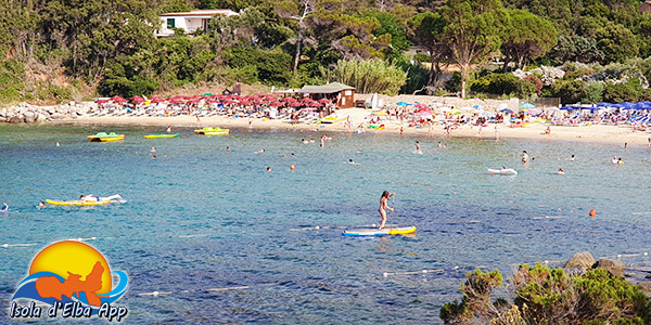spartaia beach on the Elba Island spartaia beach elba