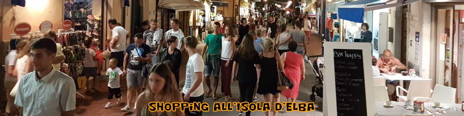 Shopping on Elba Island