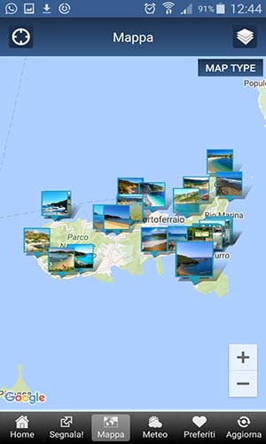 mappa isola d'elba app