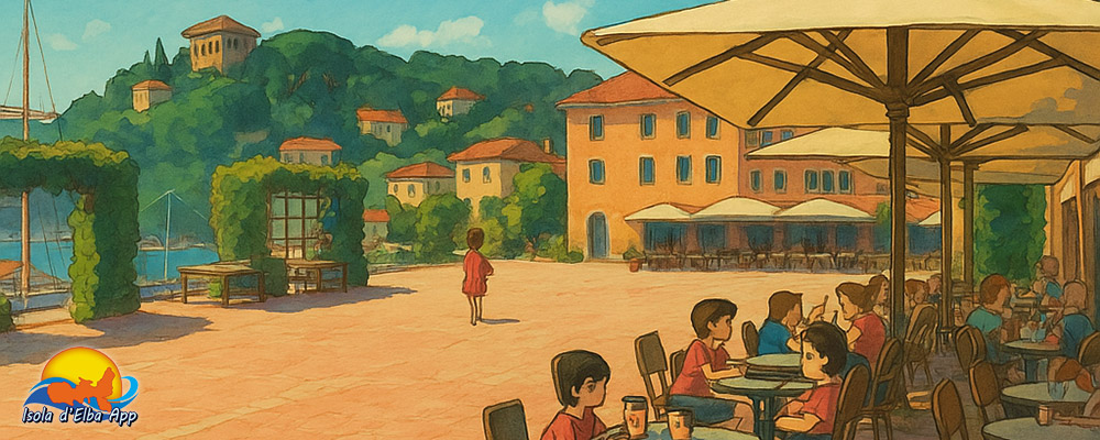 scopri le immagini dell'Isola d'Elba rielaborate in stile Ghibli isoladelba stile ghibli