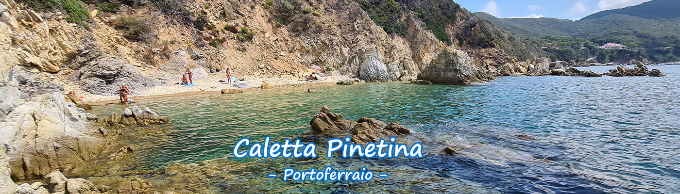 Caletta Pinetina Isola d'Elba Spiaggia della Pinetina o Spiaggia del Salto a Portoferraio Isola d'Elba