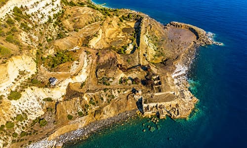 Panorama della costa di Capoliveri Isola d'Elba