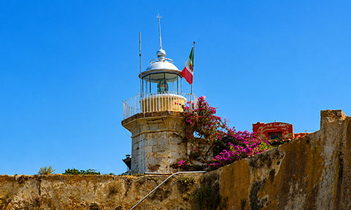 Faro di Capo Focardo Capoliveri Isola d'Elba