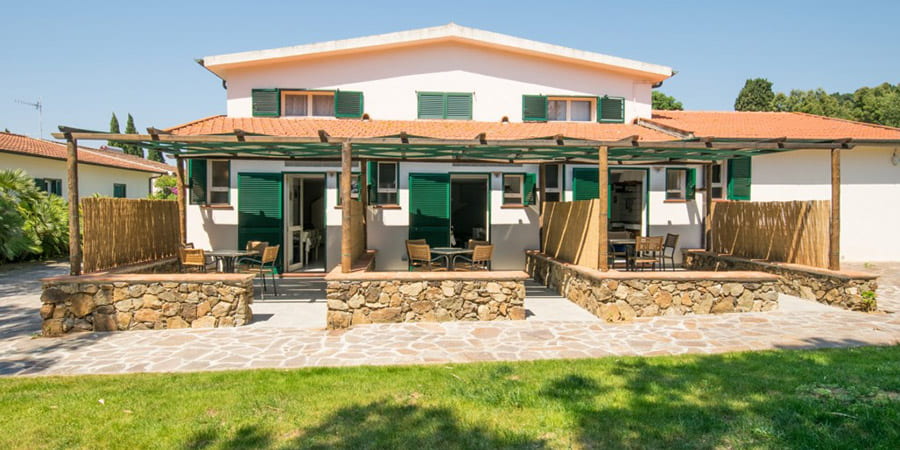 Gli appartamenti dell'Agriturismo Sapereta Appartamenti dell'Agriturismo Sapereta immersi tra vigne e oliveti all'Isola d'Elba