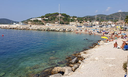 Spiaggia La Pianotta Porto Azzurro Isola d'Elba