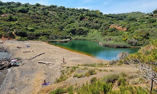 Spiaggia di Terranera Porto Azzurro Isola d'Elba