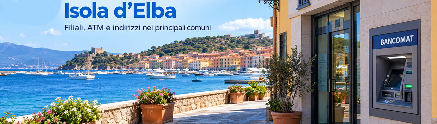 Banche e bancomat all'Isola d'Elba