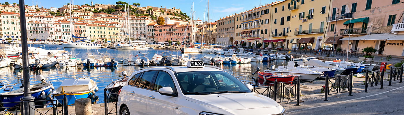 Taxi e NCC Isola d'Elba Taxi e servizi di trasporto all'Isola d'Elba