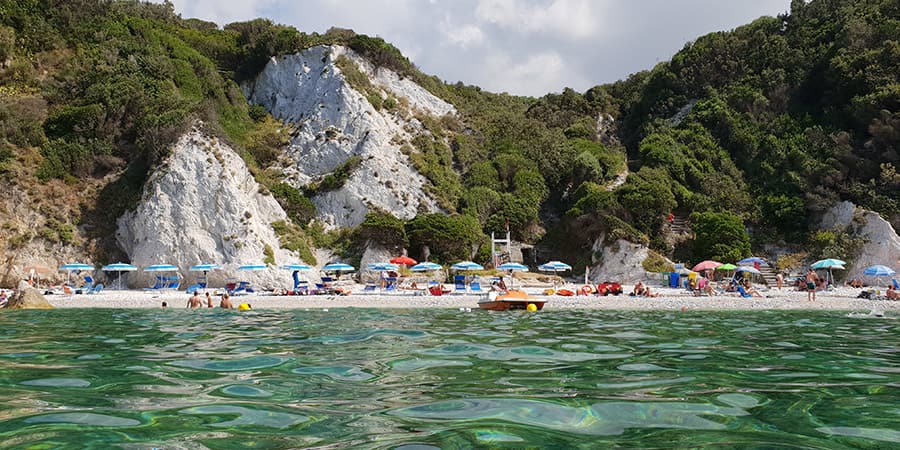 Snorkeling alle Spiagge Bianche Fondali delle Spiagge Bianche dell'Isola d'Elba