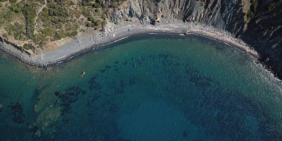 spiaggia delle Tombe Marina di Campo Isola d'Elba