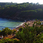 spiaggia di Barbarossa Porto Azzurro, portoazzurroapp on instagram