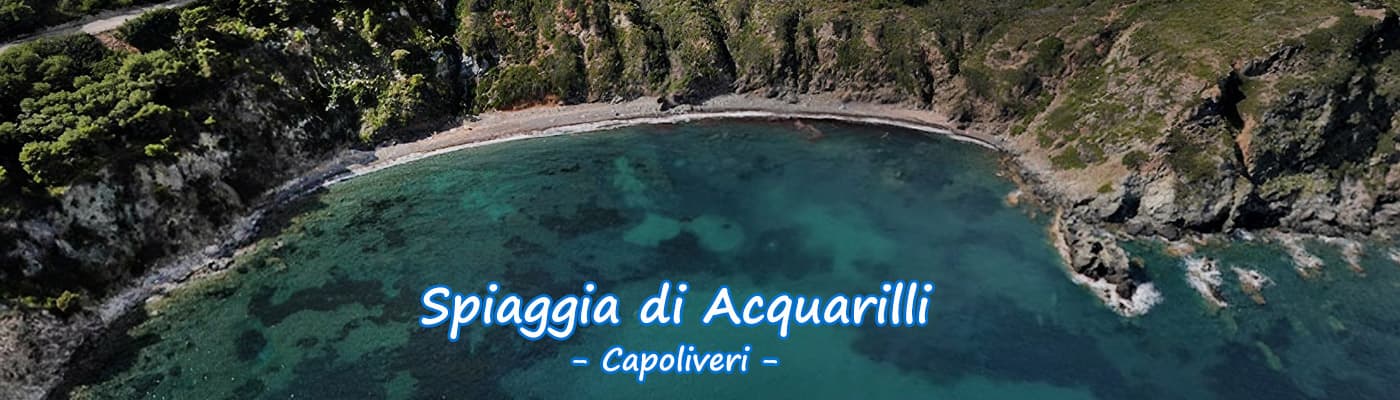 Spiaggia di Acquarilli Isola d'Elba naturismo